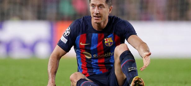 球速- 莱万多夫斯基受伤了 